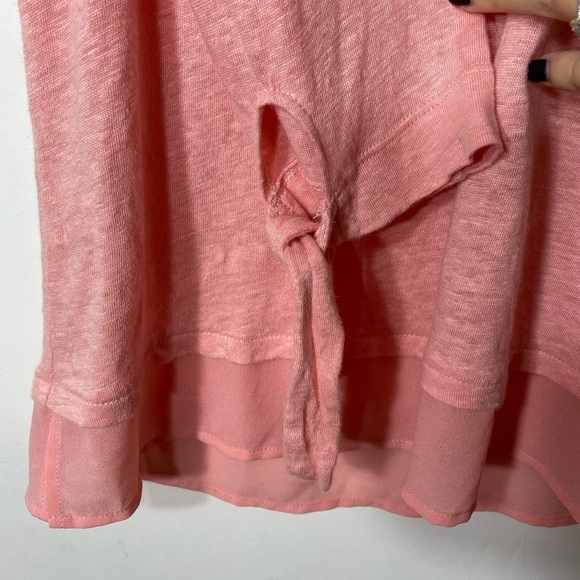 Sanctuary Long Sleeve Top with Tie Sleeves - Picture 3 of 6